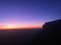 wundervoller Sonnenaufgang in Montserrat