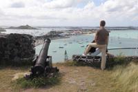 Blick von Fort Luis auf Marigot