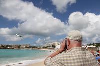 Maho Beach auf St. Maarten
