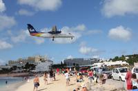 Maho Beach auf St. Maarten