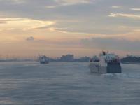 Abfahrt von Hoek van Holland