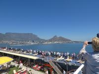 Südafrika - Einlaufen in Kapstadt