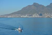 Südafrika - Einlaufen in Kapstadt