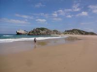 Füße abkühlen - Robberg Nature Reserve