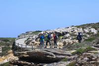 Weg zum Kap der Guten Hoffnung, es war sehr windig!!