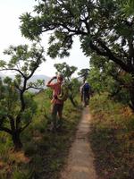 Immer die Frau im Blick ;-) - Cathedral Peak Nationalpark