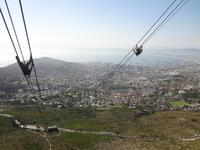 auf Kapstadt schauend