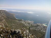 nach Hout Bay schauend