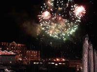 Silvester Kapstadt - Feuerwerk an der Waterfront