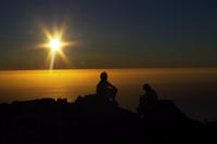 Sonnenuntergang auf dem Tafelberg