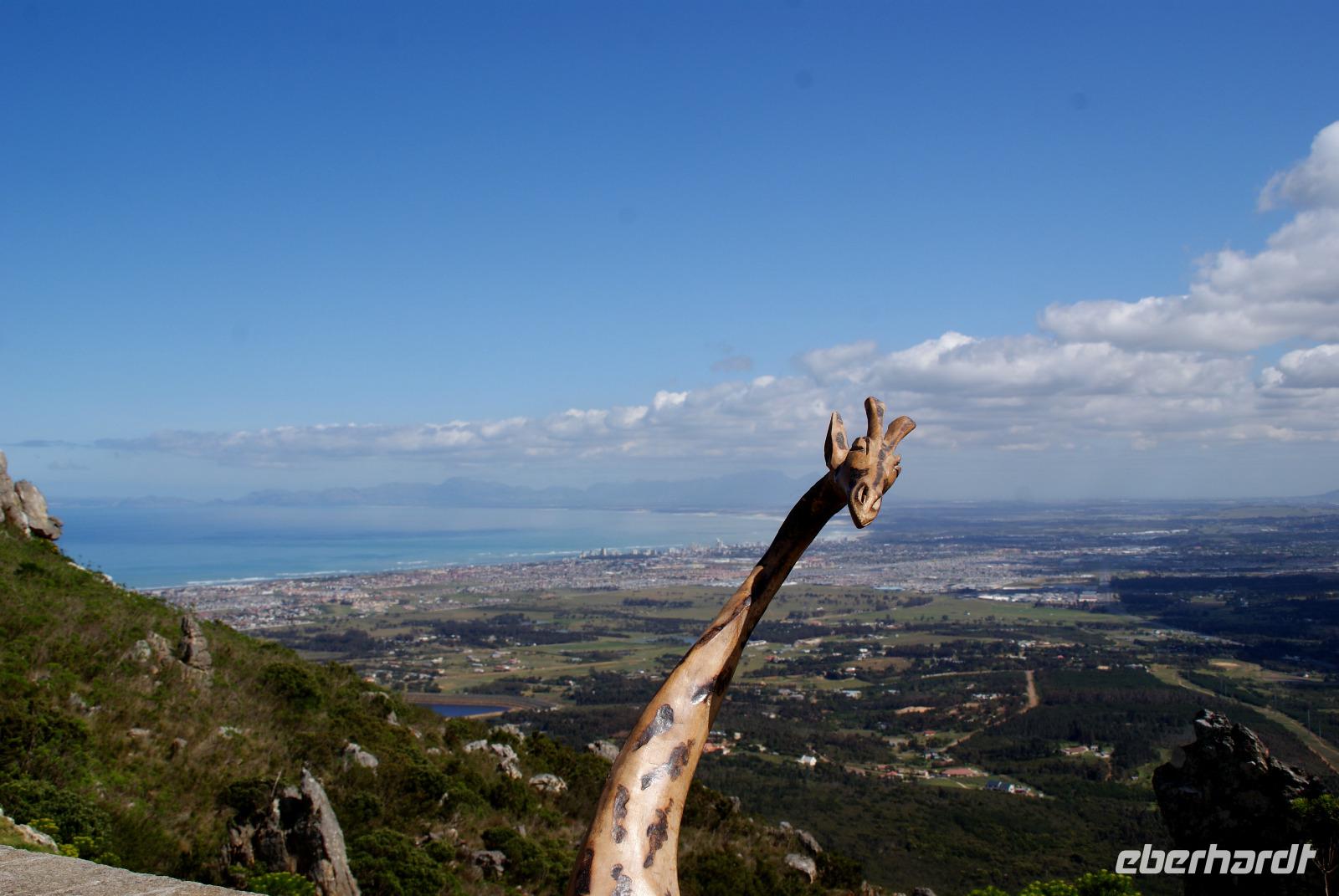 Ein schöner Blick auf die Küste