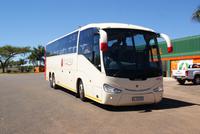 Unser sehr geräumiger Reisebus