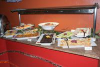 Abschiedsessen im Chief's Boma/Indaba Hotel Johannesburg