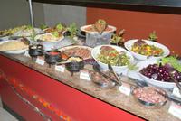 Abschiedsessen im Chief's Boma/Indaba Hotel Johannesburg