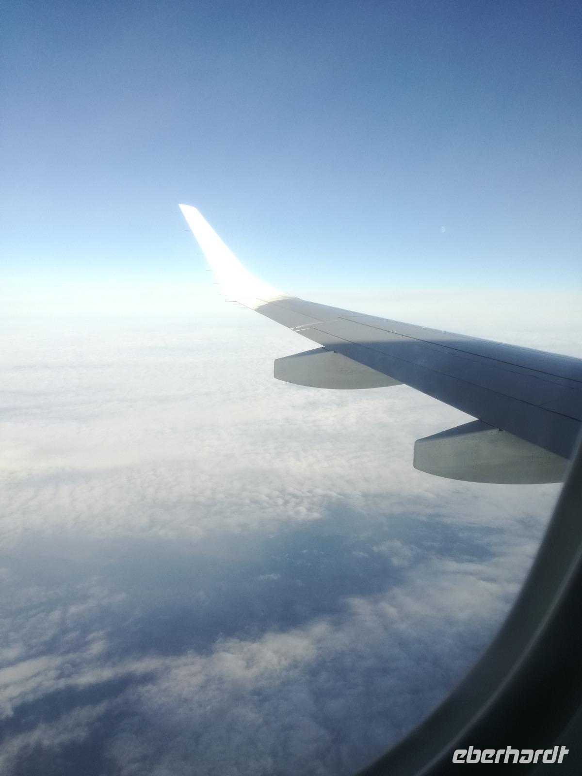 Flug nach Johannesburg