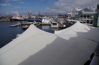 Blick von der Victoria & Alfred Waterfront in Kapstadt