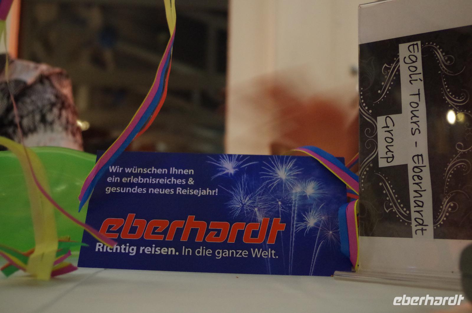 Silvester-Abendessen an der 