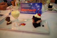 Silvester-Abendessen an der 