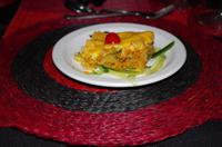 SAbendessen am Lagerfeuer im Stone Camp im Mkhaya Game Reserve