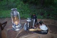 Am Morgen im Stone Camp