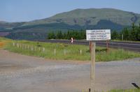 Foto-Stopp an der Kanone „Die Longtoms“ auf der Panorama-Route 