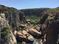 Foto-Stopp am Bourke‘s Luck Potholes auf der Panorama-Route 