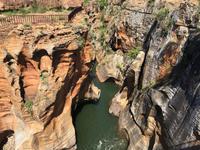 Foto-Stopp am Bourke‘s Luck Potholes auf der Panorama-Route 
