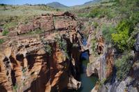 Foto-Stopp am Bourke‘s Luck Potholes auf der Panorama-Route 