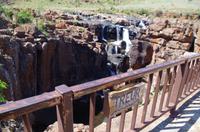 Foto-Stopp am Bourke‘s Luck Potholes auf der Panorama-Route 