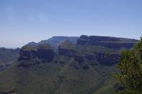 Foto-Stopp am „Three Rondavels“ auf der Panorama-Route 