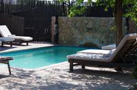 Mittagspause in der Simbavati River Lodge 