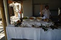 Mittagspause in der Simbavati River Lodge 