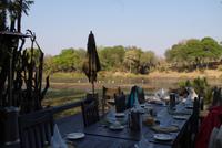 Simbavati River Lodge - Terrasse