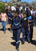 Kapstadt: Viele Gäste auf dem Tafelberg