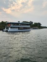 Simbabwe -Victoria Falls: Sonnenuntergangs-Bootsfahrt auf dem Sambesi