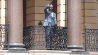 Kapstadt Rathaus mit Mandela Denkmal