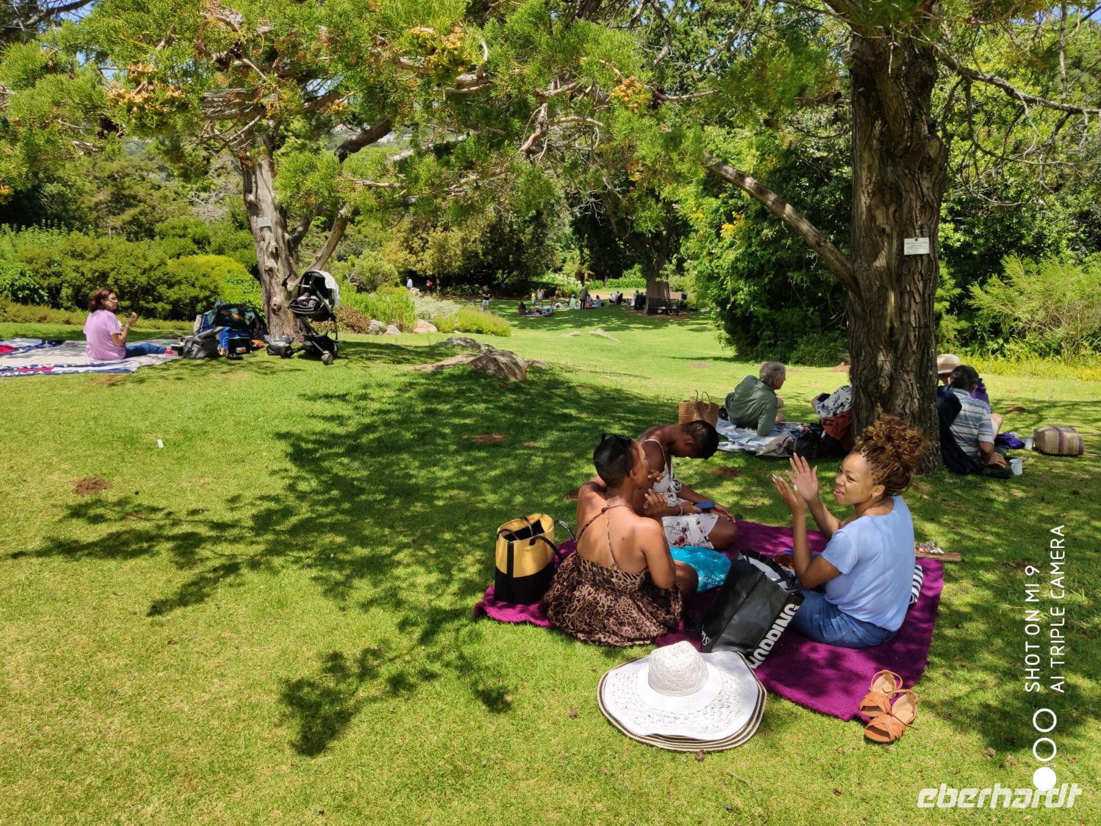 Eine der Lieblingsbeschäftigungen der Südafrikaner: gemütliches Picknick