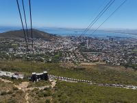 Fahrt mit Seilbahn zum Tafelberg in Kapstadt Südafrika @ Anette Rietz EHT