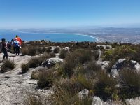 Spaziergang auf dem Tafelberg mit Aussicht auf Kapstadt