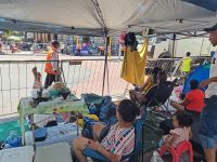 Warten auf Karneval in Kapstadt 