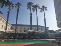 Pool in unserem Hotel in Kapstadt