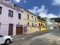 Bunte Häuser in Kapstadt - Schotschekloof