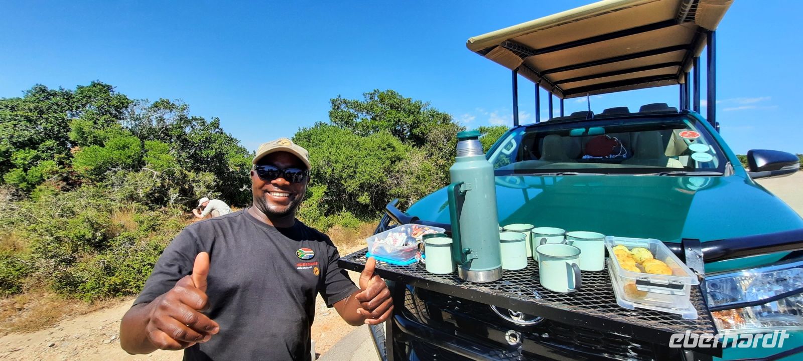 Südafrika - Safari im ADDO -  Kaffeepause