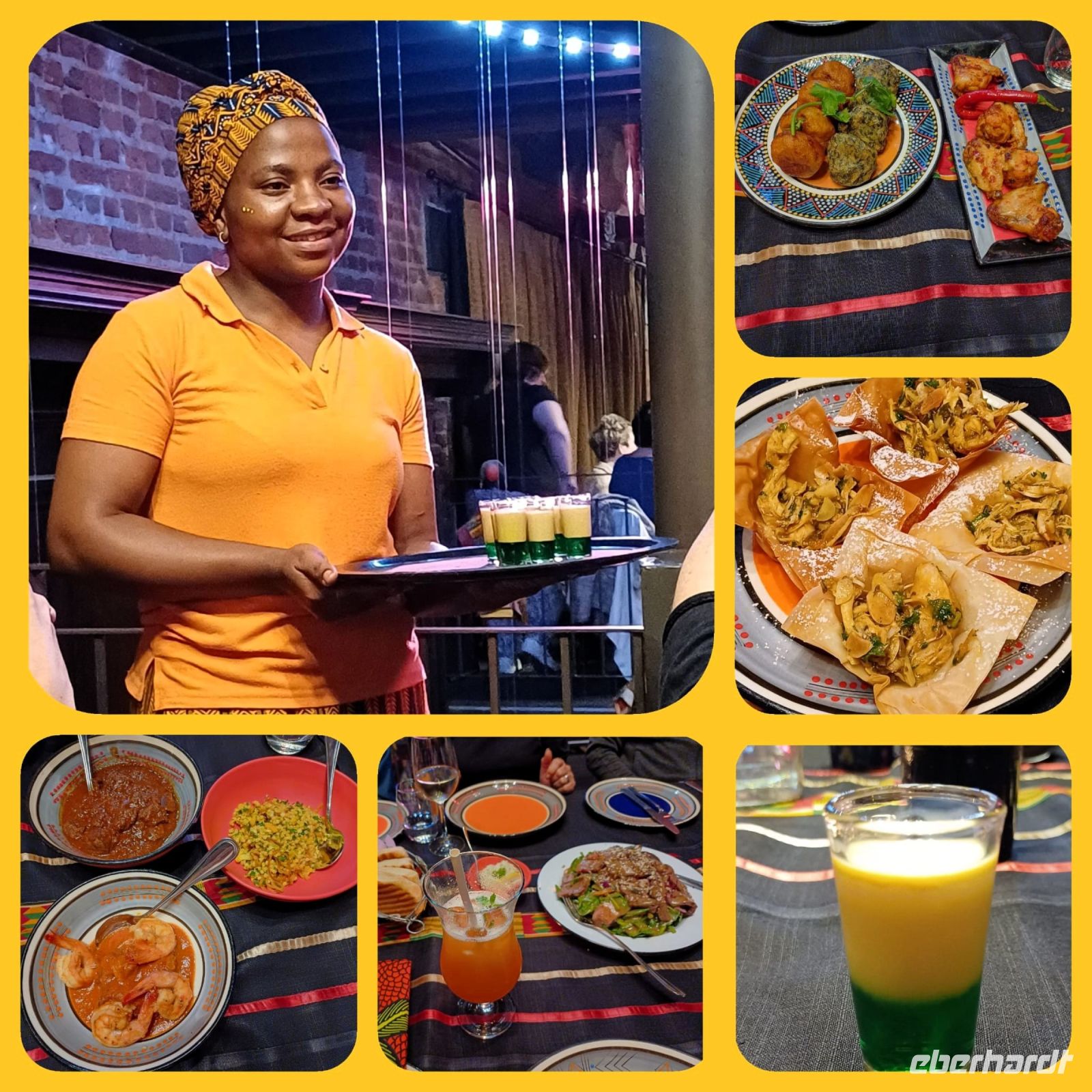 Südafrika - Kapstadt - Dinner im GOLD Restaurant