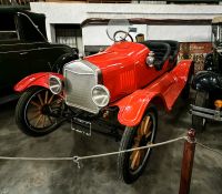 Schickes Gefährt im Oldtimermuseum