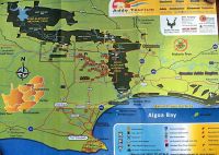 Teil unserer Route vom Tsitsikamma bis Knysna