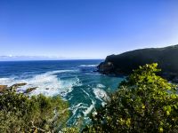 Blick auf die Bucht von Knysna