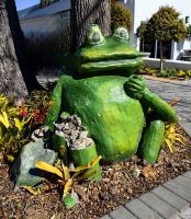 Straßendekoration in Swellendam