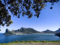 Blick auf die Küste der Kaphalbinsel