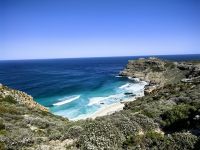 Schöner Strand auf dem Weg zum Kap der Guten Hoffnung